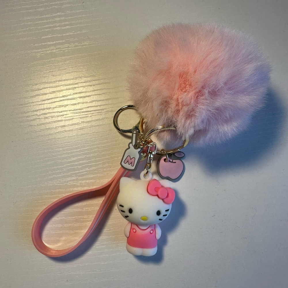 Hello Kitty Pink Keychain